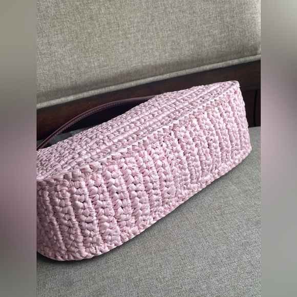 NWT!Coach straw Teri Shoulder Bag(COACH CBH59)fast shipping - Picture 4 of 8